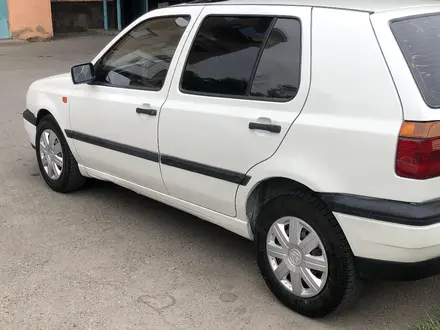 Volkswagen Golf 1994 года за 1 300 000 тг. в Тараз – фото 7