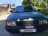Audi 80 1989 года за 780 000 тг. в Абай (Келесский р-н) – фото 2