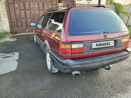 Volkswagen Passat 1992 года за 1 250 000 тг. в Тараз – фото 4