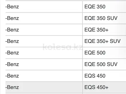 Колодки тормозные Mercedes Benz EQE 350, 350 +, 500 EQS 450, 580. за 151 000 тг. в Алматы – фото 5