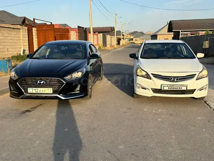Hyundai Sonata 2017 года за 8 400 000 тг. в Шымкент – фото 4