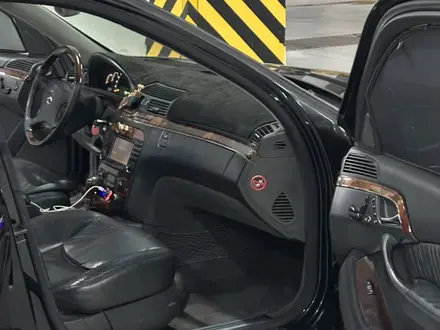 Mercedes-Benz S 500 2003 года за 4 100 000 тг. в Астана – фото 37
