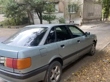 Audi 80 1990 года за 900 000 тг. в Тараз – фото 2