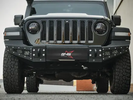 Бампер силовой передний BMS PRO-Line для Jeep Wrangler JL 2018-2023 за 534 100 тг. в Алматы – фото 3