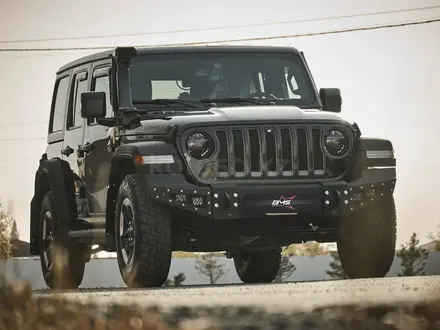 Бампер силовой передний BMS PRO-Line для Jeep Wrangler JL 2018-2023 за 534 100 тг. в Алматы – фото 12