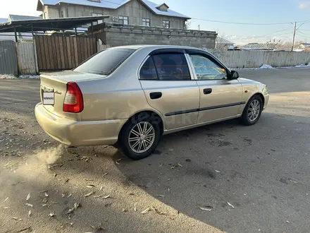 Hyundai Accent 2003 года за 2 600 000 тг. в Алматы – фото 9