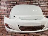 Бампер передний белый Accent/Solaris 10-14 за 25 000 тг. в Астана