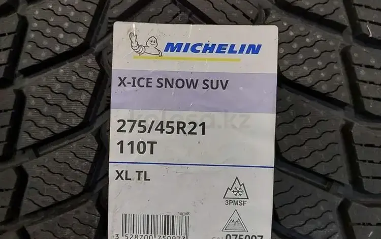 Michelin X-Ice Snow SUV 275/45 R21 110Tfor220 000 тг. в Пресновка