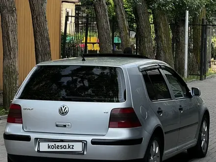 Volkswagen Golf 2001 года за 3 500 000 тг. в Алматы – фото 7