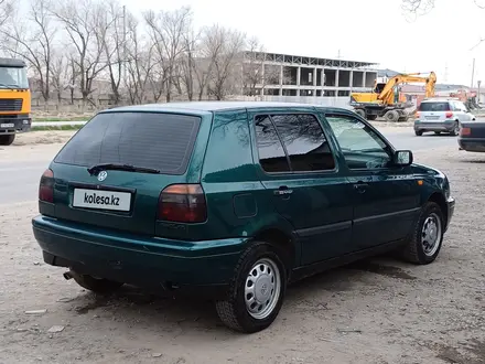 Volkswagen Golf 1997 года за 1 900 000 тг. в Тараз – фото 6