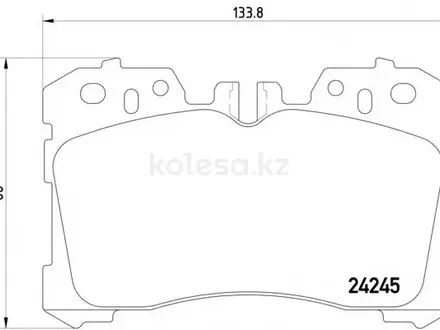 Колодки передние Lexus LS 460/460L/600H (06-14) за 6 000 тг. в Алматы – фото 3