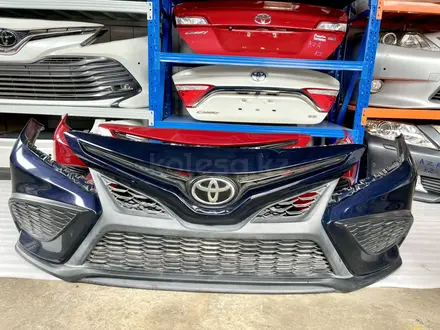 Передний бампер SE XSE Camry 70 75 Камри 70 75 за 320 000 тг. в Шымкент – фото 2