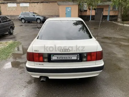 Audi 80 1992 года за 1 450 000 тг. в Тараз – фото 2