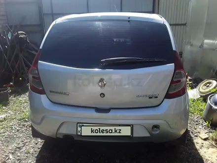 Renault Sandero 2014 года за 3 300 000 тг. в Петропавловск – фото 6