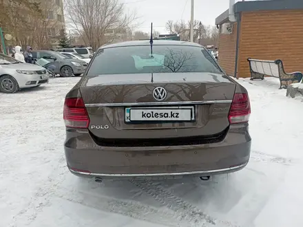 Volkswagen Polo 2015 года за 5 700 000 тг. в Астана – фото 5