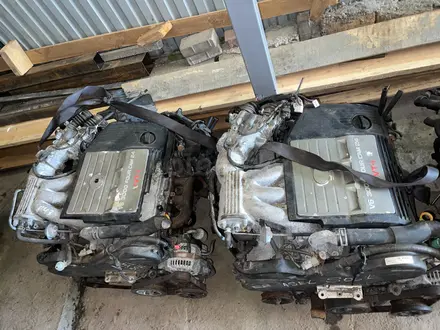 Контрактный двигатель из Японии 1MZ fe 4wd Lexus RX300 за 520 000 тг. в Алматы – фото 2