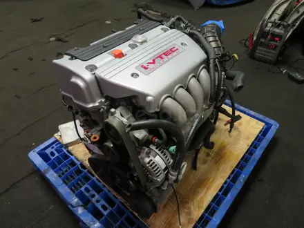 Двигатель К24 2,4л. на Honda Привозной КОНТРАКТНЫЙ Установка+масло+фильтр!үшін650 000 тг. в Астана – фото 4