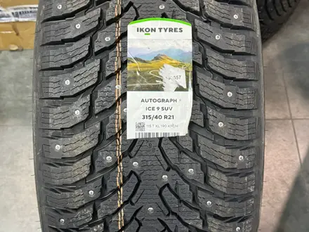 Шины Ikon (Nokian) 275/45/-315/40/r21 ice 9 за 250 000 тг. в Алматы – фото 2