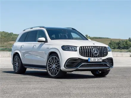 Оригинальные диски R22 AMG на Mercedes GLS (167 кузов) Мерседес за 1 115 000 тг. в Алматы – фото 9