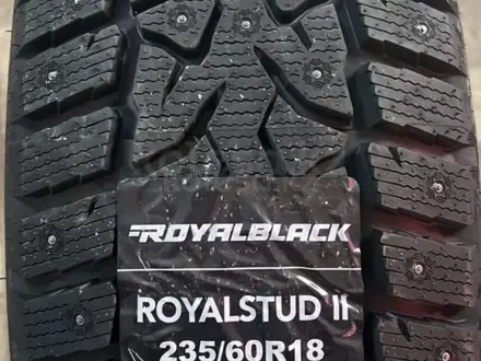 Зимние шипованные шины Royalblack 235 60 18, 107Т XL 2024 г. В. за 250 000 тг. в Костанай