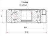 Шрус внутренний за 9 800 тг. в Караганда