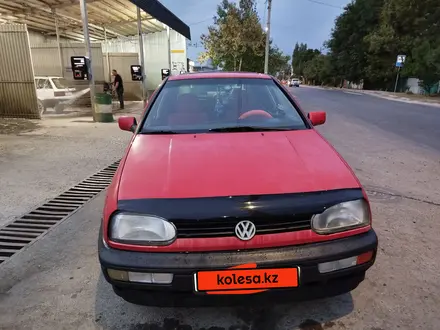 Volkswagen Golf 1992 года за 1 600 000 тг. в Тараз – фото 4