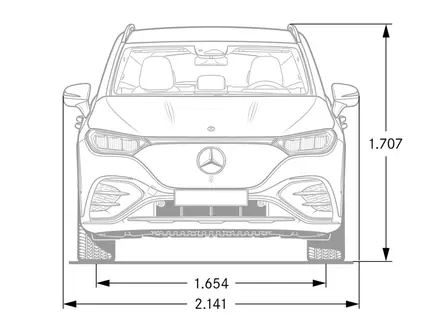 Mercedes-Benz EQE SUV 2025 года за 67 709 000 тг. в Алматы – фото 13