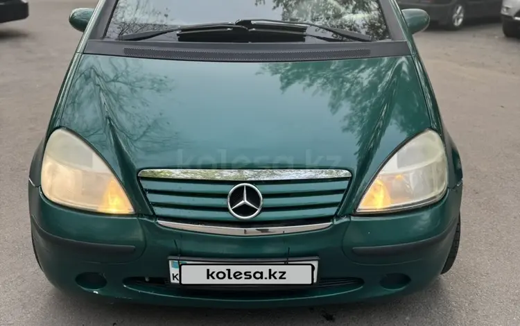 Mercedes-Benz A 160 1999 годаүшін2 500 000 тг. в Алматы