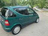 Mercedes-Benz A 160 1999 годаүшін2 500 000 тг. в Алматы – фото 4