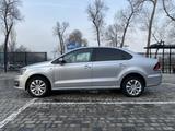 Volkswagen Polo 2017 года за 6 600 000 тг. в Тараз – фото 4