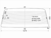 Стекло заднее с обогревом TOYOTA LAND CRUISER/LEXUS LX450 90-98for14 500 тг. в Астана