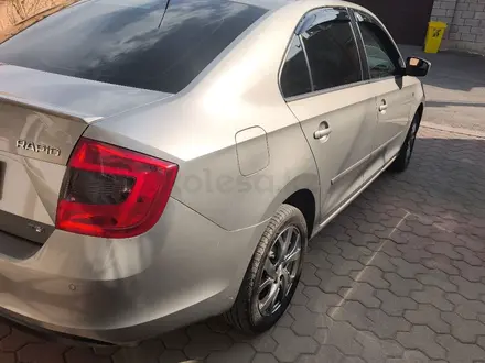 Skoda Rapid 2013 года за 5 200 000 тг. в Алматы – фото 4