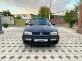 Volkswagen Golf 1993 года за 1 350 000 тг. в Тараз – фото 3