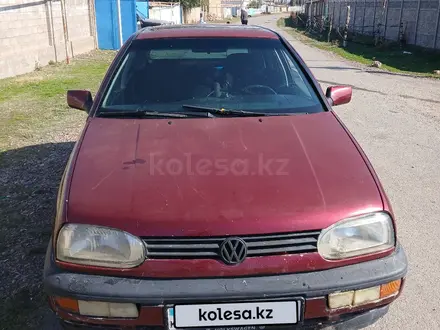 Volkswagen Golf 1993 года за 1 100 000 тг. в Тараз – фото 7