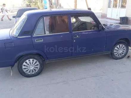 ВАЗ (Lada) 2107 1998 года за 530 000 тг. в Туркестан – фото 4