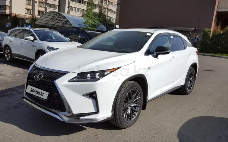 Lexus RX 200t 2017 года за 24 500 000 тг. в Алматы