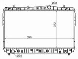 Радиатор охлаждения двигателя за 27 850 тг. в Караганда