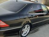 Mercedes-Benz S 500 2002 годаүшін4 350 000 тг. в Жанаозен – фото 3