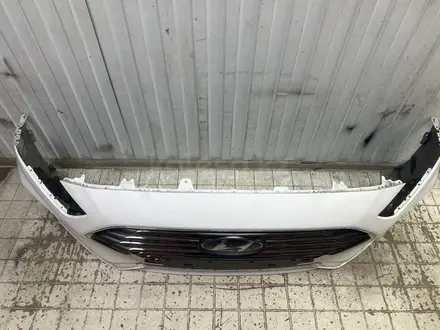 Передний бампер соната sonata 2017-22 за 10 000 тг. в Алматы – фото 2