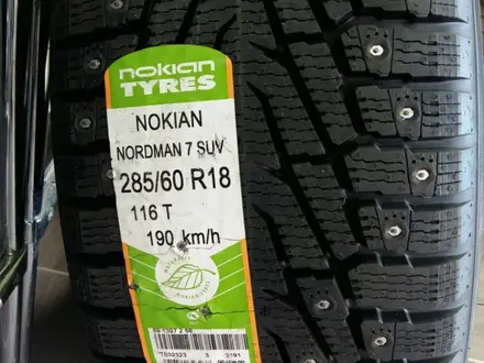 Шины Nokian 285/60/r18 Nordman 7 за 88 000 тг. в Алматы