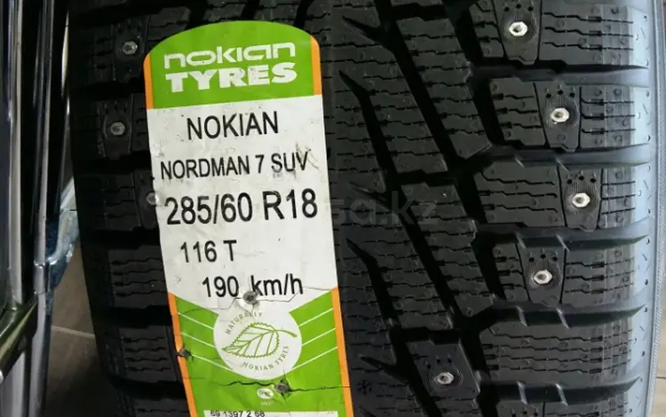 Шины Nokian 285/60/r18 Nordman 7 за 88 000 тг. в Алматы