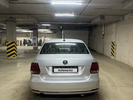 Volkswagen Polo 2017 года за 5 300 000 тг. в Астана – фото 5