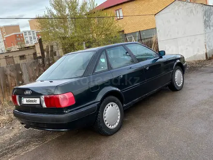 Audi 80 1992 года за 1 180 000 тг. в Астана – фото 3