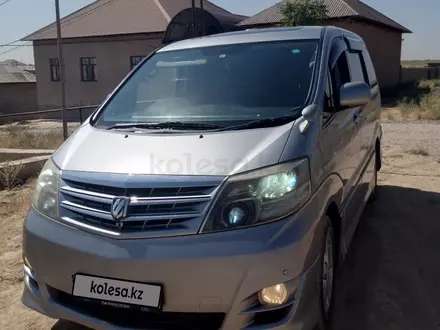 Toyota Alphard 2007 года за 7 500 000 тг. в Сарыагаш – фото 7