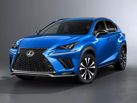 Бампер передний F Sport в сборе на Lexus NX обвес рестайлинг за 30 000 тг. в Алматы – фото 2