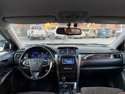 Toyota Camry 2015 года за 10 500 000 тг. в Уральск – фото 7