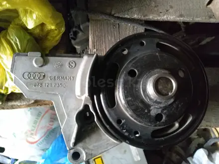 Кронштейн вискомуфты Audi VW 2.8 2.7 2.4 шкив термомуфты за 35 000 тг. в Алматы