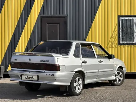 ВАЗ (Lada) 2115 2012 года за 2 150 000 тг. в Караганда – фото 4