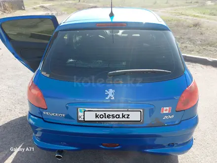 Peugeot 206 2006 года за 2 900 000 тг. в Караганда – фото 42