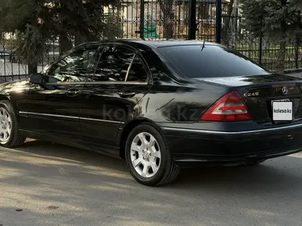 Mercedes-Benz C 240 2005 года за 4 200 000 тг. в Алматы – фото 9
